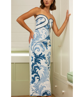 anna cate Anna Cate Hayden Strapless Midi Dress