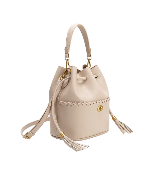 Melie Bianco Janae Leather Top Handle Bag