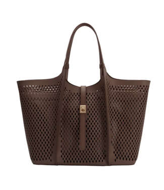 Melie Bianco Malia Laser Cut Tote Bag
