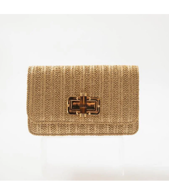 Lisi Lerch Lilly Straw Clutch