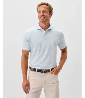 Seymour Stripe Performance Featherweight Polo