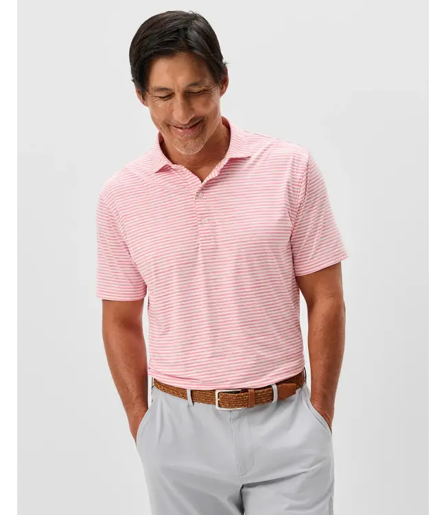 Seymour Stripe Performance Featherweight Polo