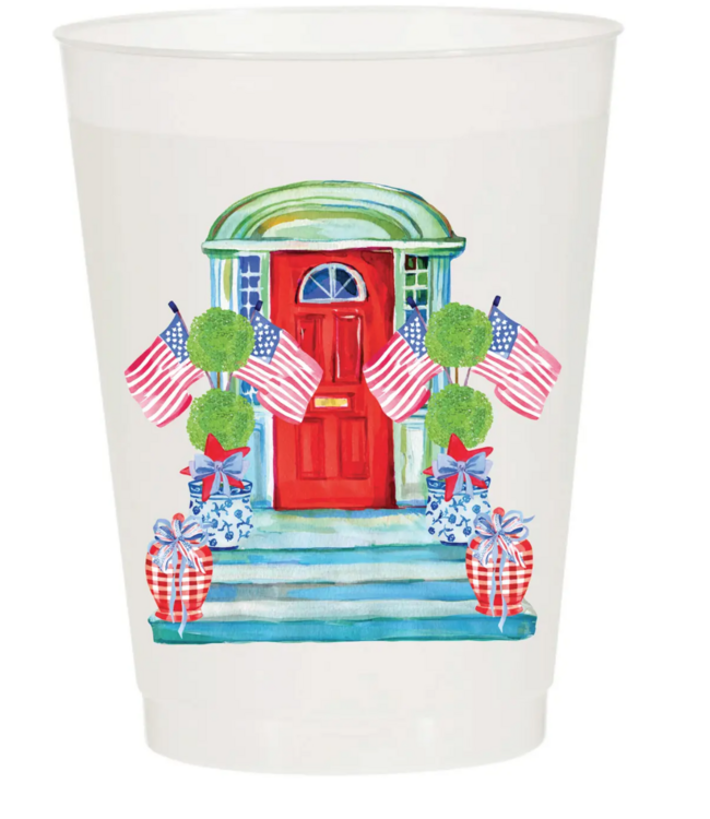 Sip Hip Hooray Frosted Cups
