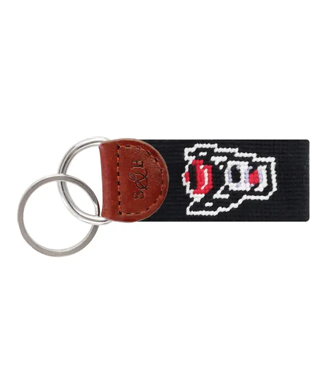 NC State Wolfy Key Fob (Black)