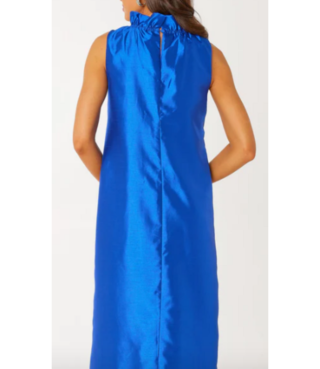 Abbey Glass-Camille Gown Colbalt Dupioni Blue-1115FW25BLM