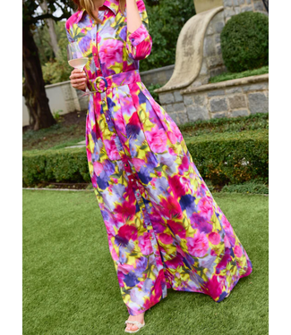 Abbey Glass Abbey Glass-Cecilia gown Art Bloom Poplin Pink-1202PR26MC