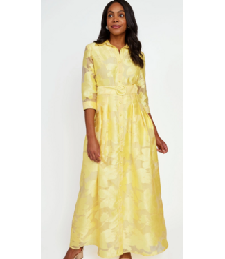 Abbey Glass Abbey Glass Cecelia Gown Azalea Organza #1202