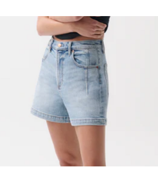 pistola Pistola-High Rise A-Line Short w/Detail-#P00024100