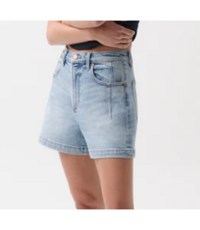 Pistola-High Rise A-Line Short w/Detail-#P00024100