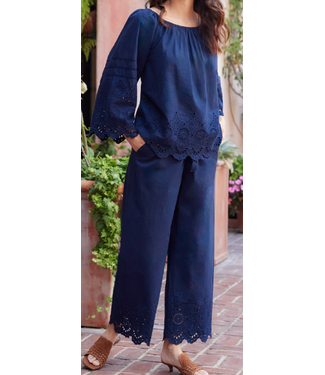 karen kane Karen Kane-Scalloped Edge Pant-#1L70211