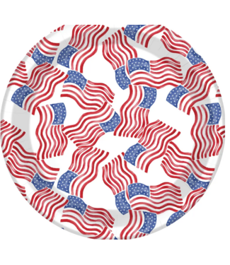Boston International Boston Int. Round Paper Plates #000295