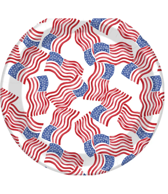 Boston Int. Round Paper Plates #000295