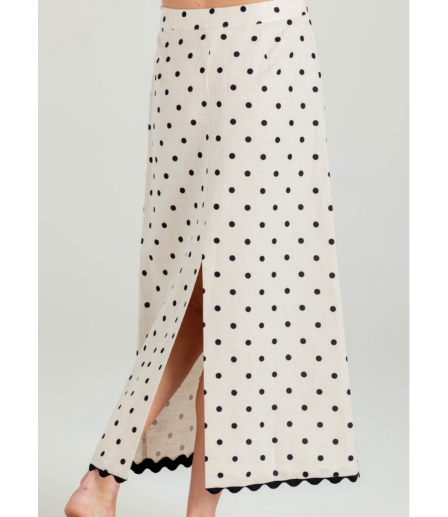 Sundays Polka Dot Alden Skirt #027