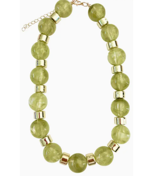 Gemelli-Jessica Chunky Beaded Necklace