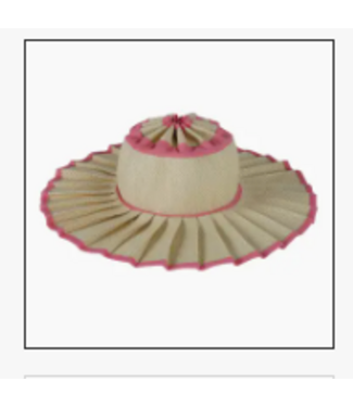 MKS America MKS America-Boho Straw Hat Foldable Sun Hat