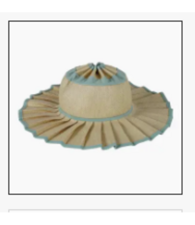 MKS America-Boho Straw Hat Foldable Sun Hat