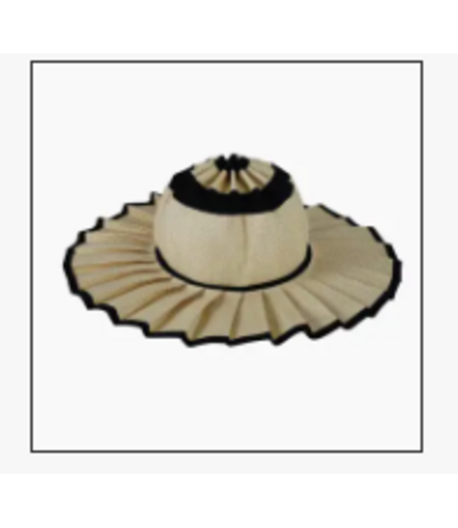 MKS America-Boho Straw Hat Foldable Sun Hat