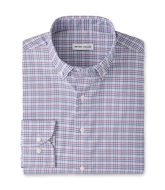 Peter Millar Wayne Performance Twill Sport Shirt