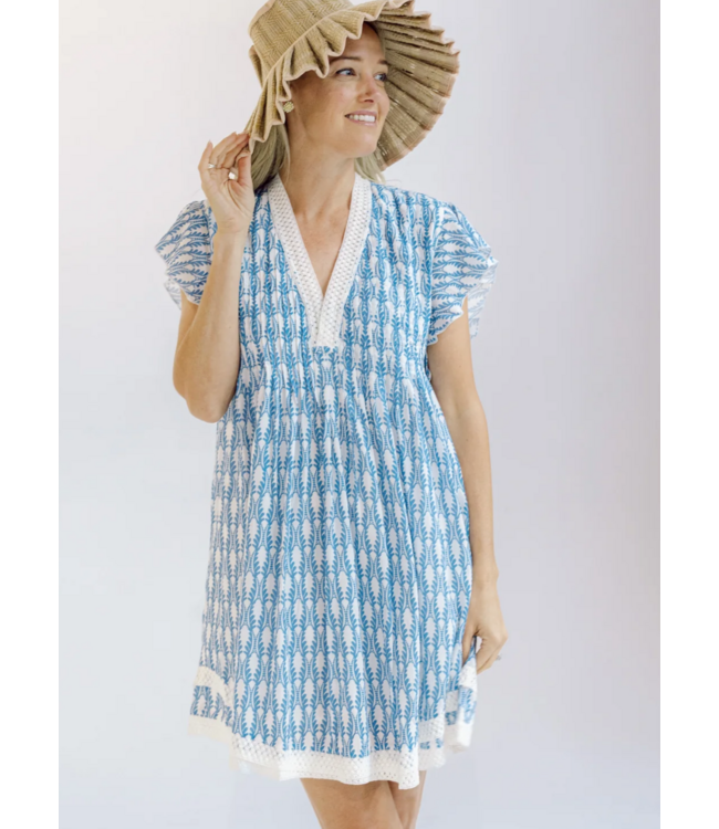 Navy Bleu Eden Dress