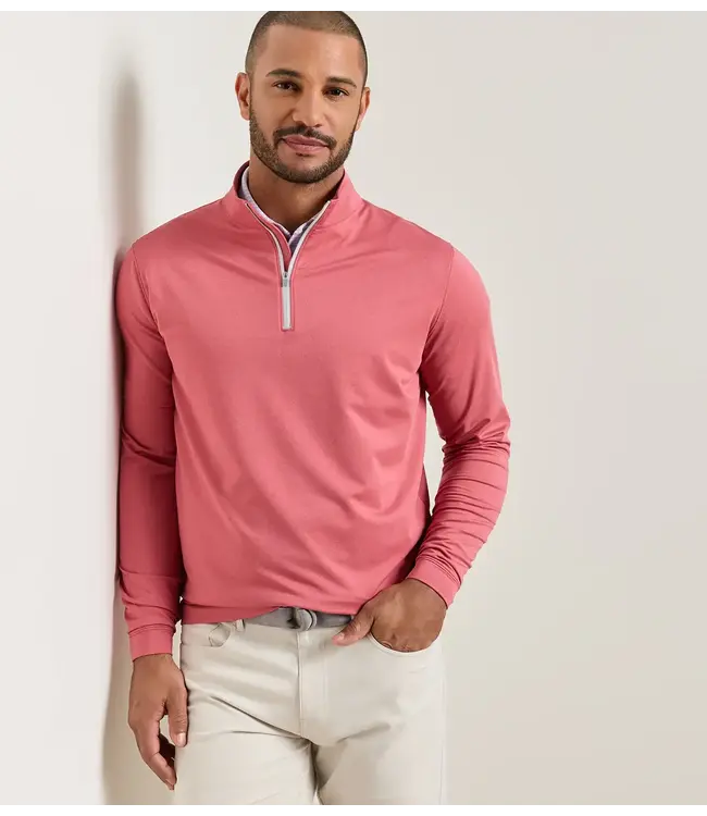 Perth Mélange Performance Quarter-Zip