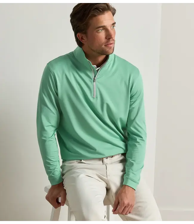 Perth Mélange Performance Quarter-Zip