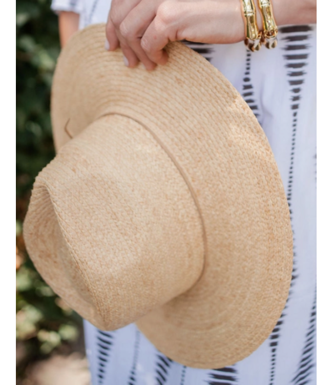 Lisi Lerch Emmerson Straw Fedora Hat - WS