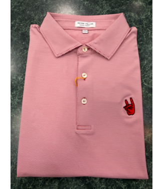 Peter Millar NC State Wolfpack Hand Jubilee Stripe Polo