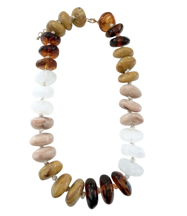Gemelli Delray Chunky Beaded Necklace