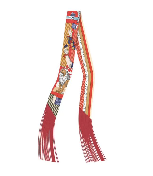 Gemelli Frilly Scarf with Fringe