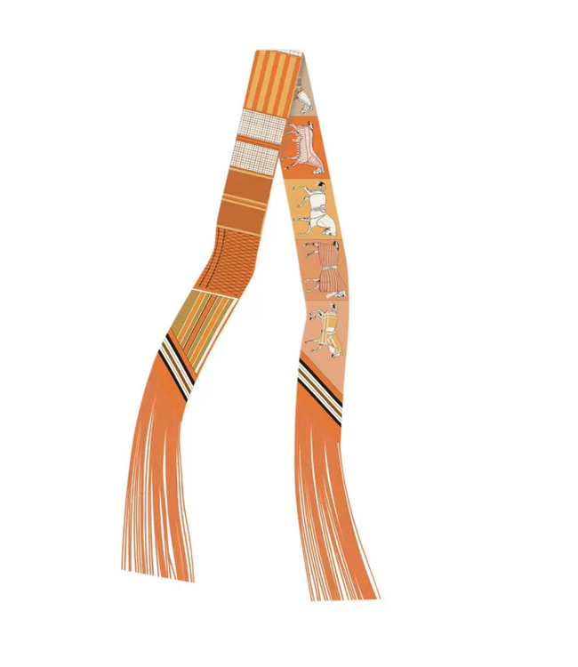 Gemelli Frilly Scarf with Fringe