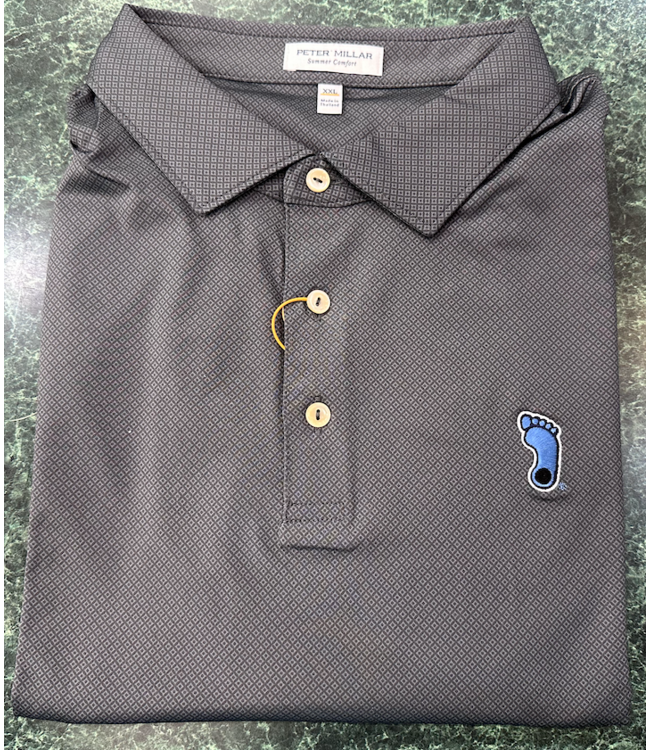 Peter Millar UNC Geometric Printed Polo