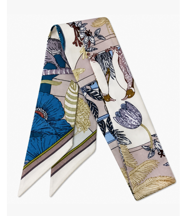 German Fuentes Nature Inspired Twilly Scarf
