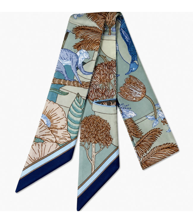 German Fuentes Nature Inspired Twilly Scarf