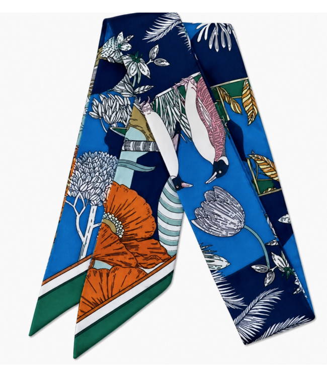 German Fuentes Nature Inspired Twilly Scarf