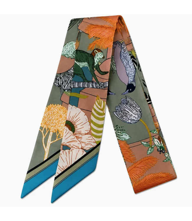 German Fuentes Nature Inspired Twilly Scarf