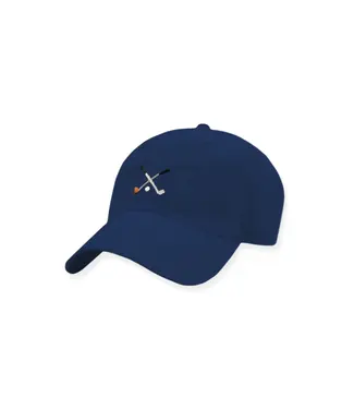 Crossed Clubs Performance Hat (Navy)