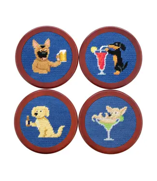 Booze Hounds Coasters (Blueberry)
