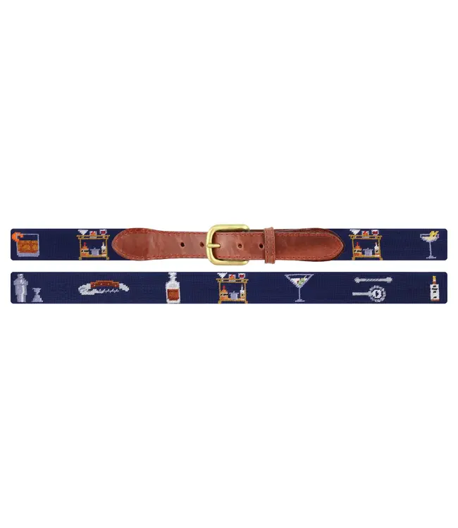 Bar Cart Essentials Belt Dark Navy Size 40