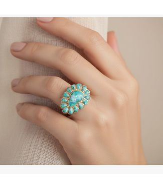 Barse Jewelry Barse Jewelry Golden Statement Ring # DURGR01T016B