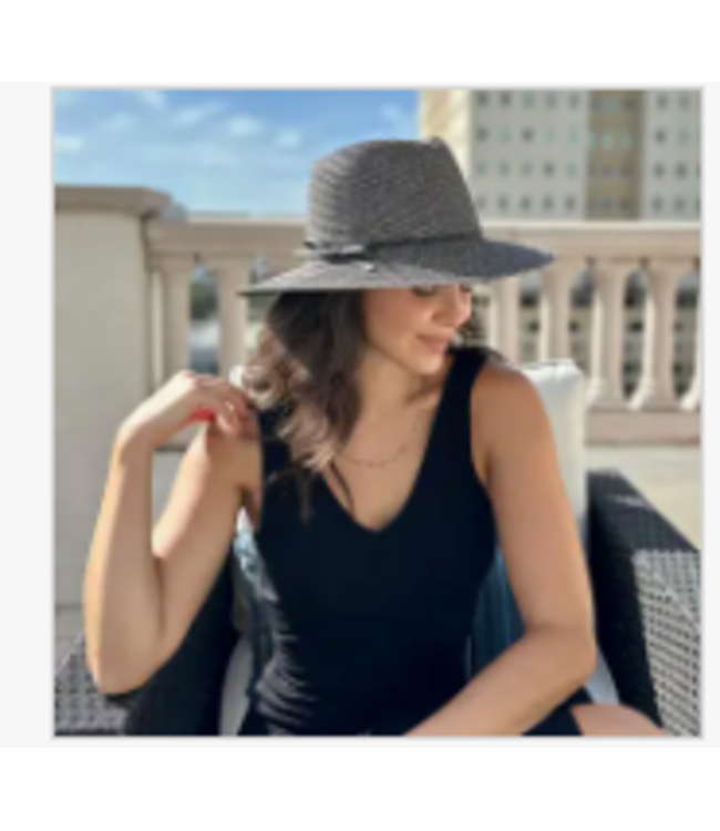 Physician Endorsed-Esme Black Tweed Hat