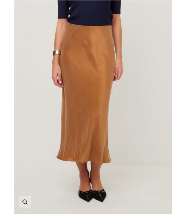Fifteen-Twenty-Eva Bias Ankle  Skirt-#3F19544