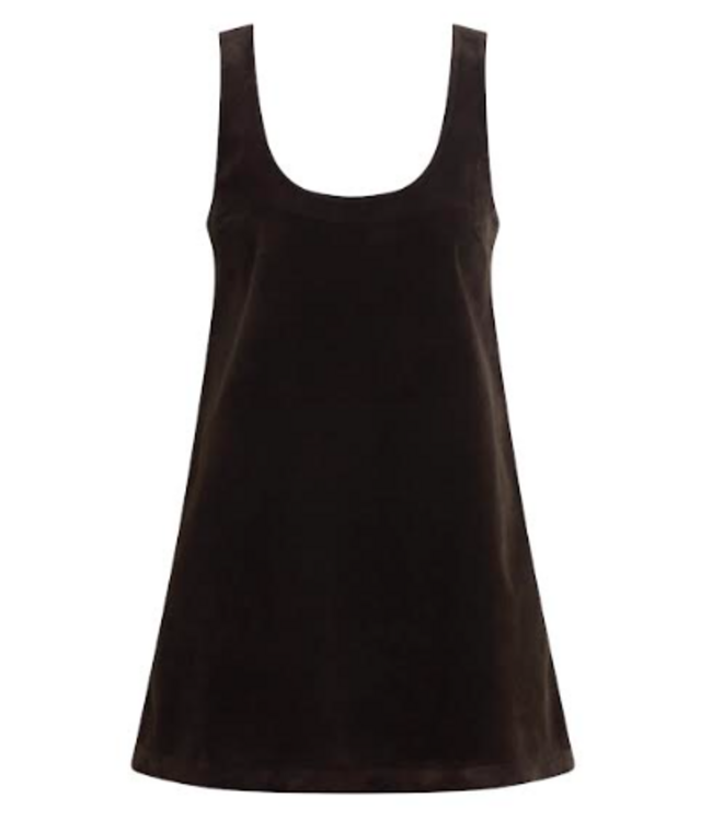 Joe's Jeans-The Scoop Neck Mini Dress-#3067DKC
