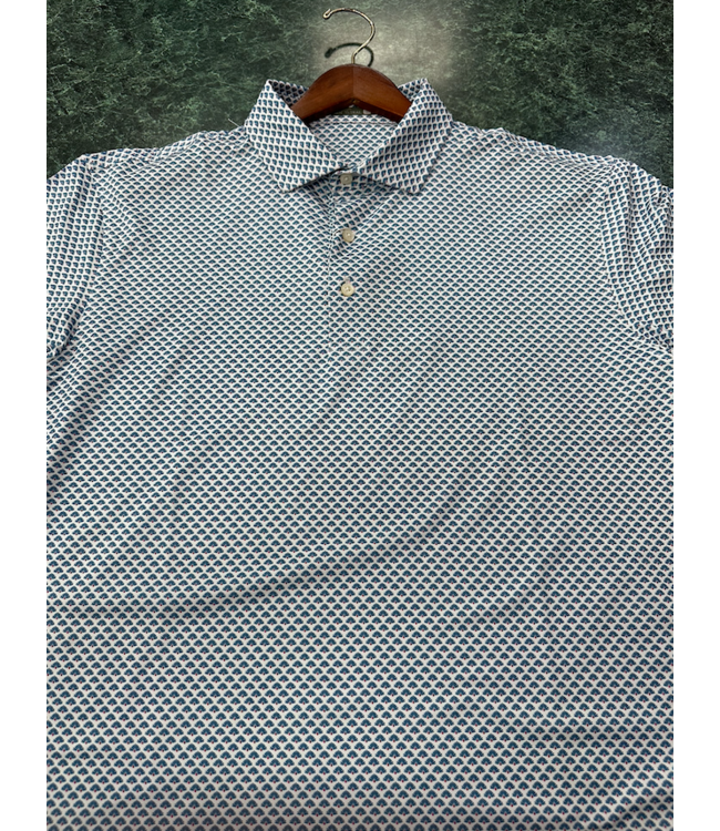 Agave Printed Performance Polo