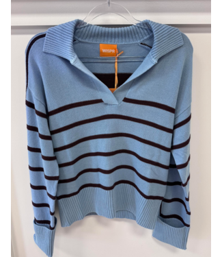 Wispr Links Stripe Polo #018