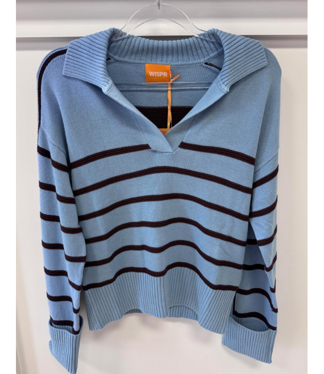 Wispr Links Stripe Polo #018