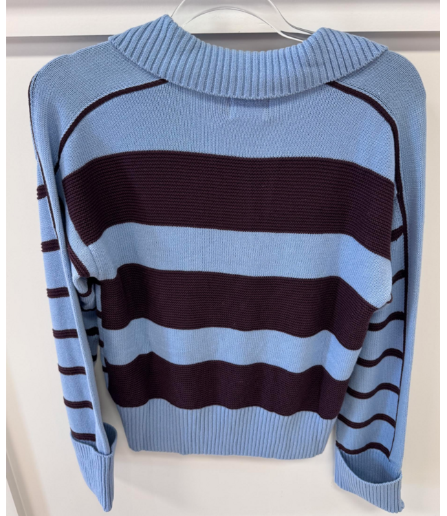 Wispr Links Stripe Polo #018