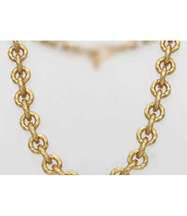 Karine Sultan-Stylish Link Chain Necklace-#70006