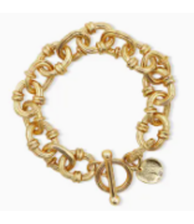 Karine Sultan-Trendy Chunky  Chain Bracelet-#54015
