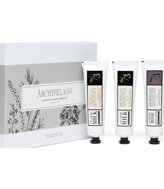 Archipelago Essential Hand Creme Trio Gift Set
