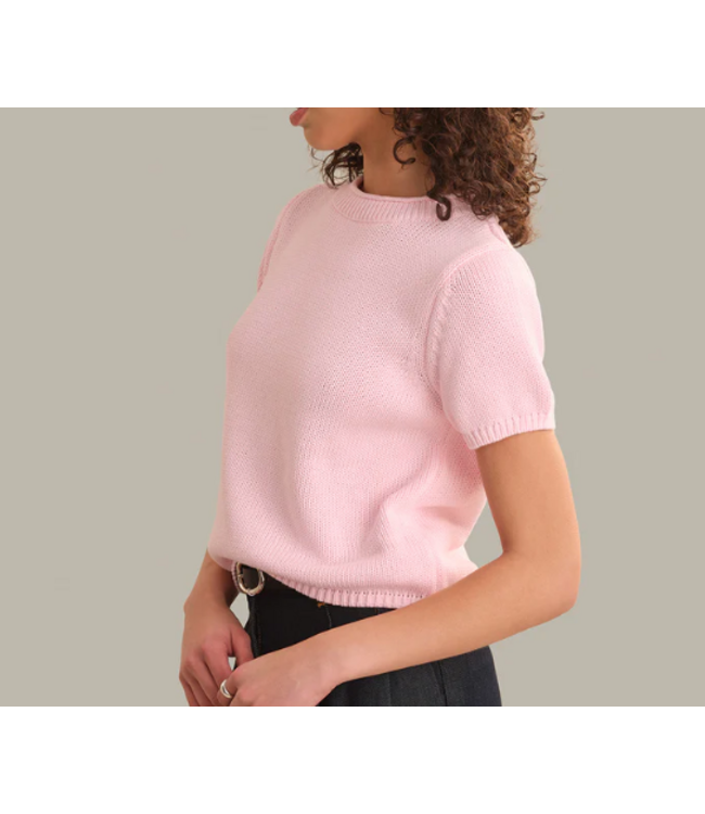 525 America-Banks Rolled Edge Sweater-#51469